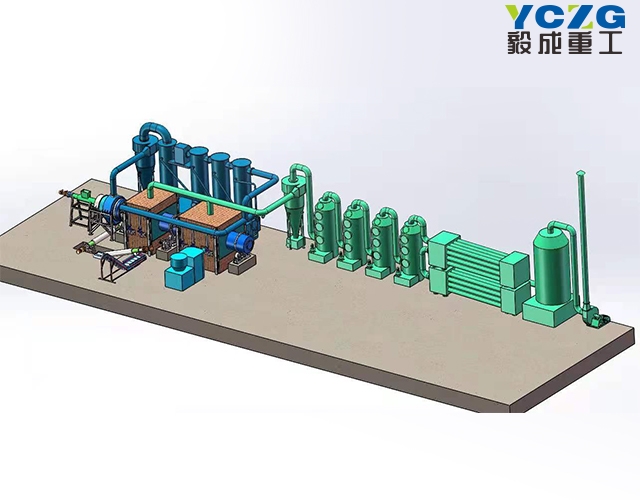煤瀝青熱解炭化處理設(shè)備